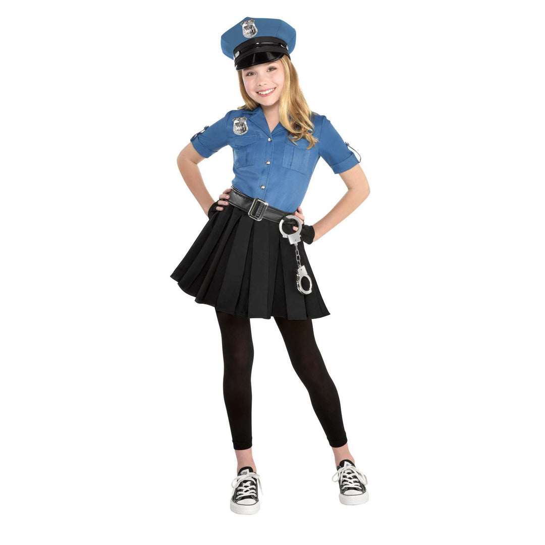 Kids Girl Cop Cutie Costume/Halloween Costume/ Girl Costume/Kid Costume