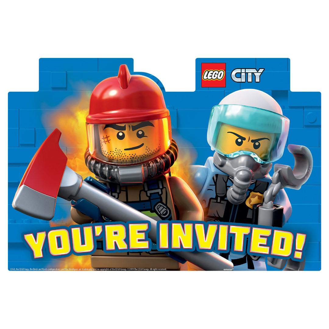 Lego City Party Kit