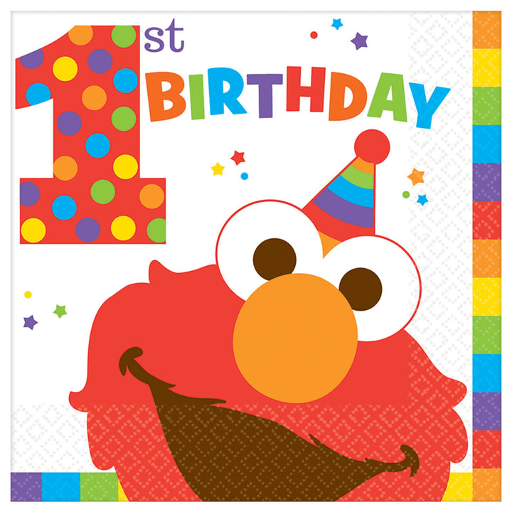 1st Birthday Sesame Street Party Kit
