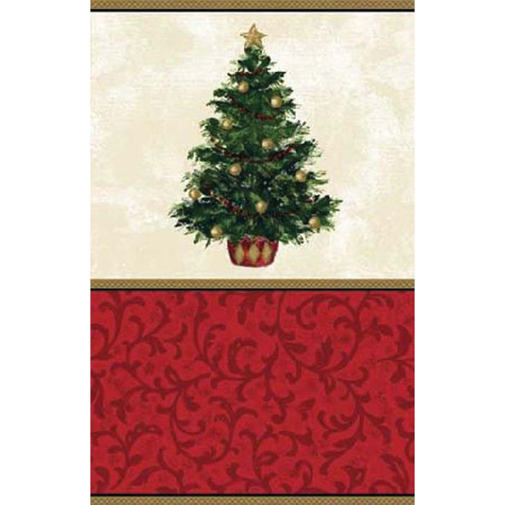 Classic Christmas Tree Metallic Party Kit