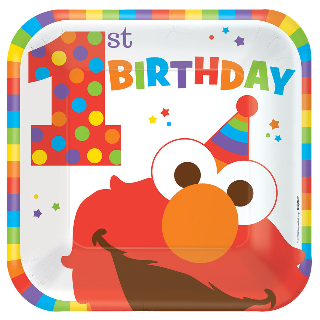 1st Birthday Sesame Street Party Kit