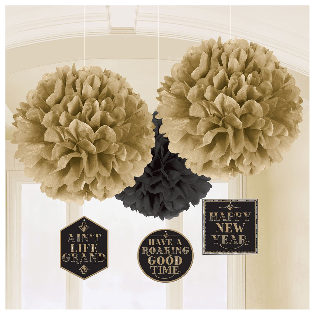 Roaring New Year's Eve Fluffies with Danglers