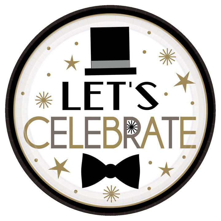 New Year Eve Dapper Night Tableware