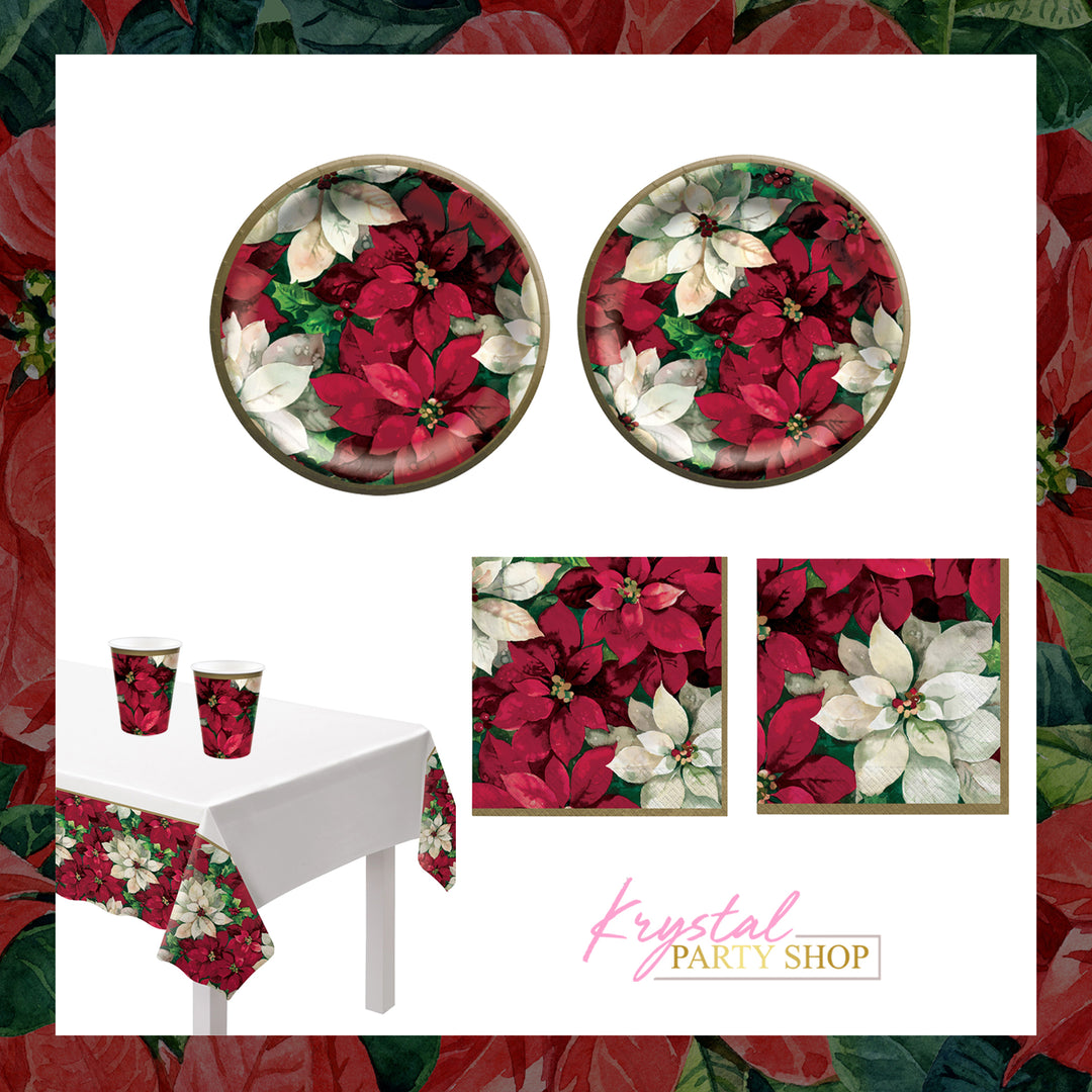 Christmas Poinsettia Party Kit