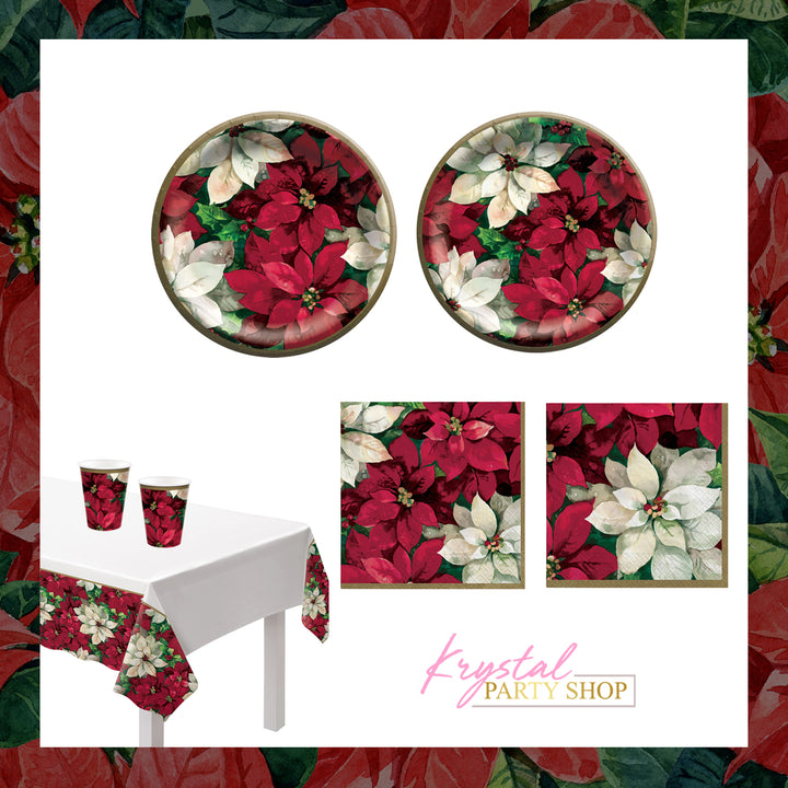 Christmas Poinsettia Party Kit