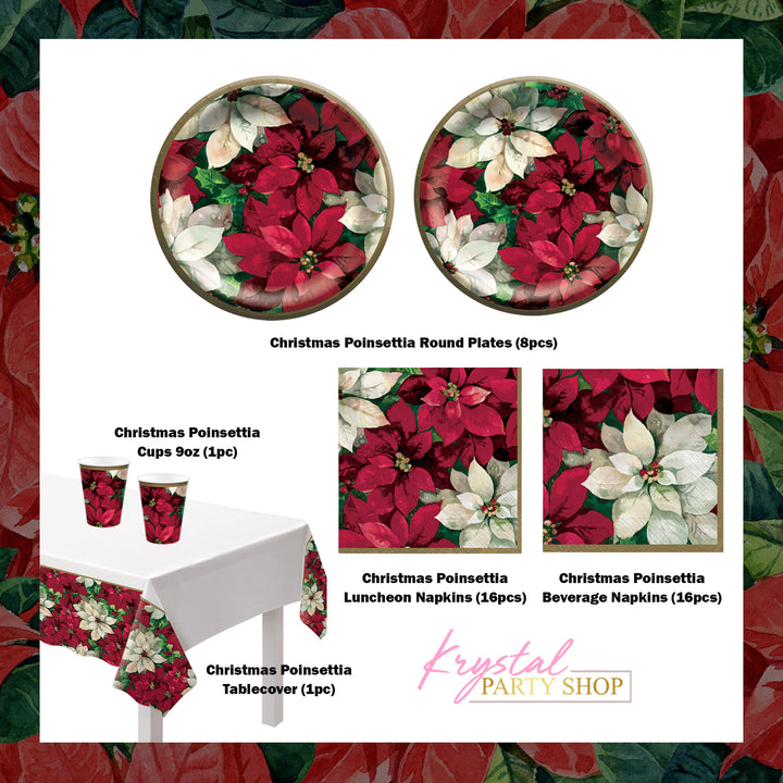Christmas Poinsettia Party Kit