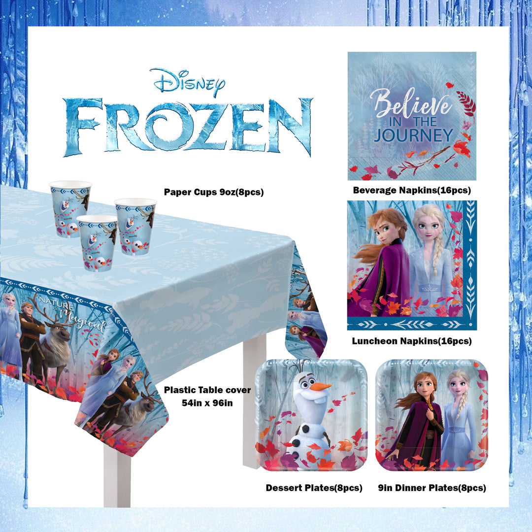 Frozen 2 Birthday Party Essentials Supplies Kit