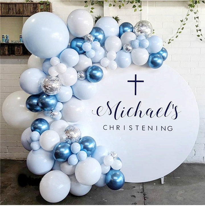 Baby Blue Balloon Garland Party Decor