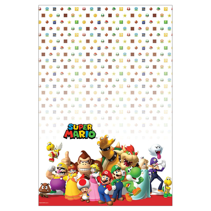 Super Mario Bros Children's Deluxe Birthday Party Kit