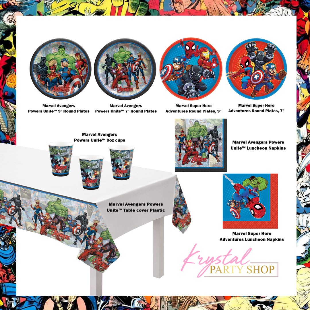 Marvel Super Hero Adventures Party Kit