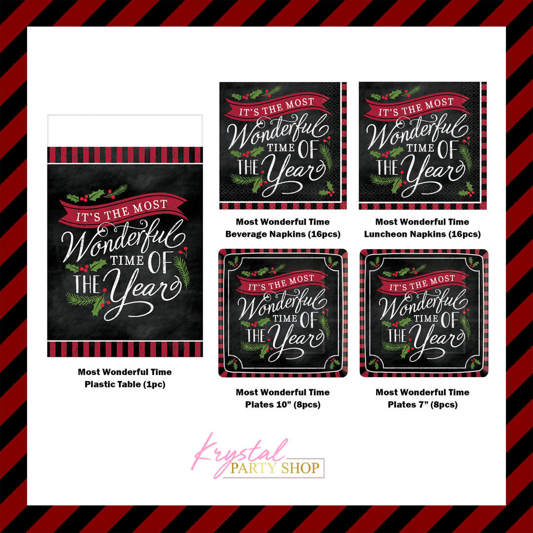 Most Wonderful Time Party Kits