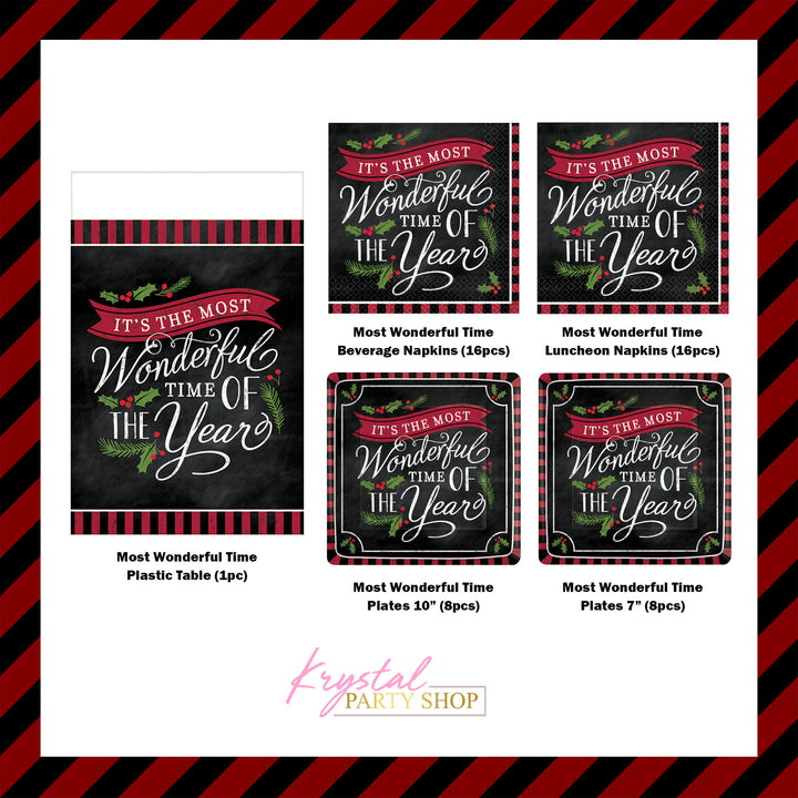 Most Wonderful Time Party Kits