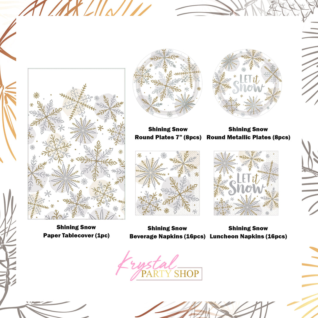 Shining Snow Party Kit