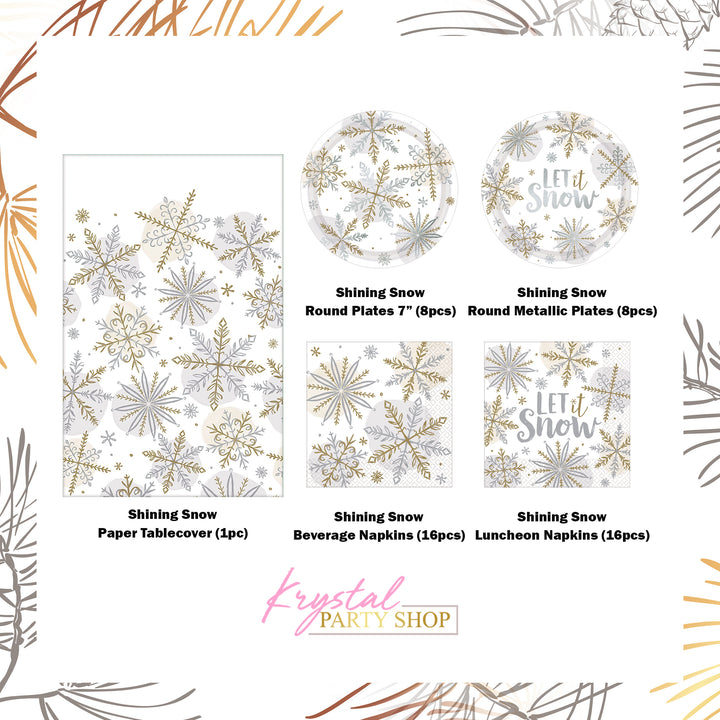 Shining Snow Party Kit