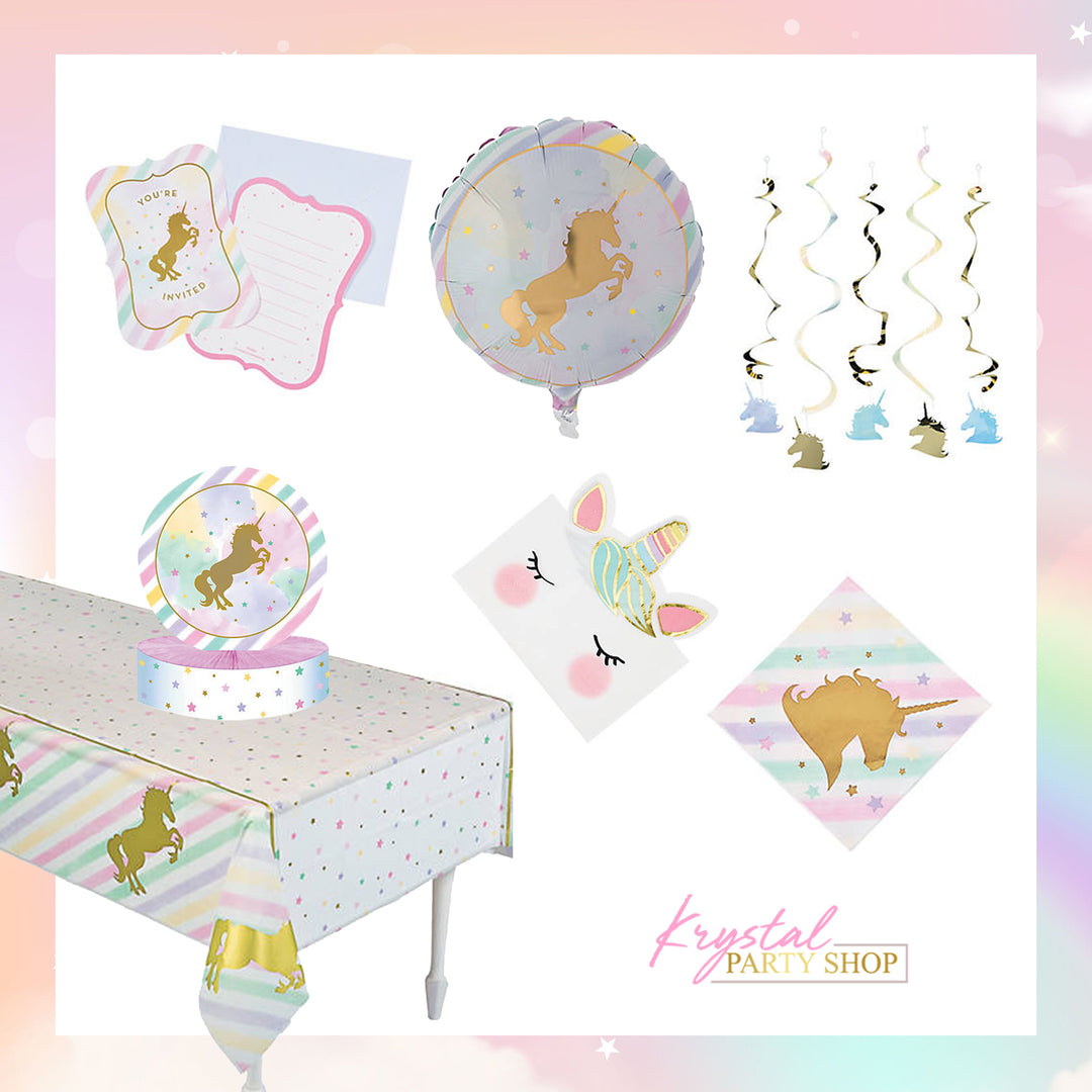 Sparkle Unicorn Party Kit