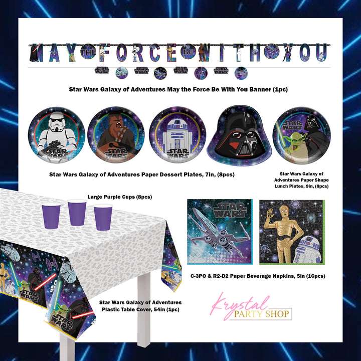Star War Galaxy Party Kit