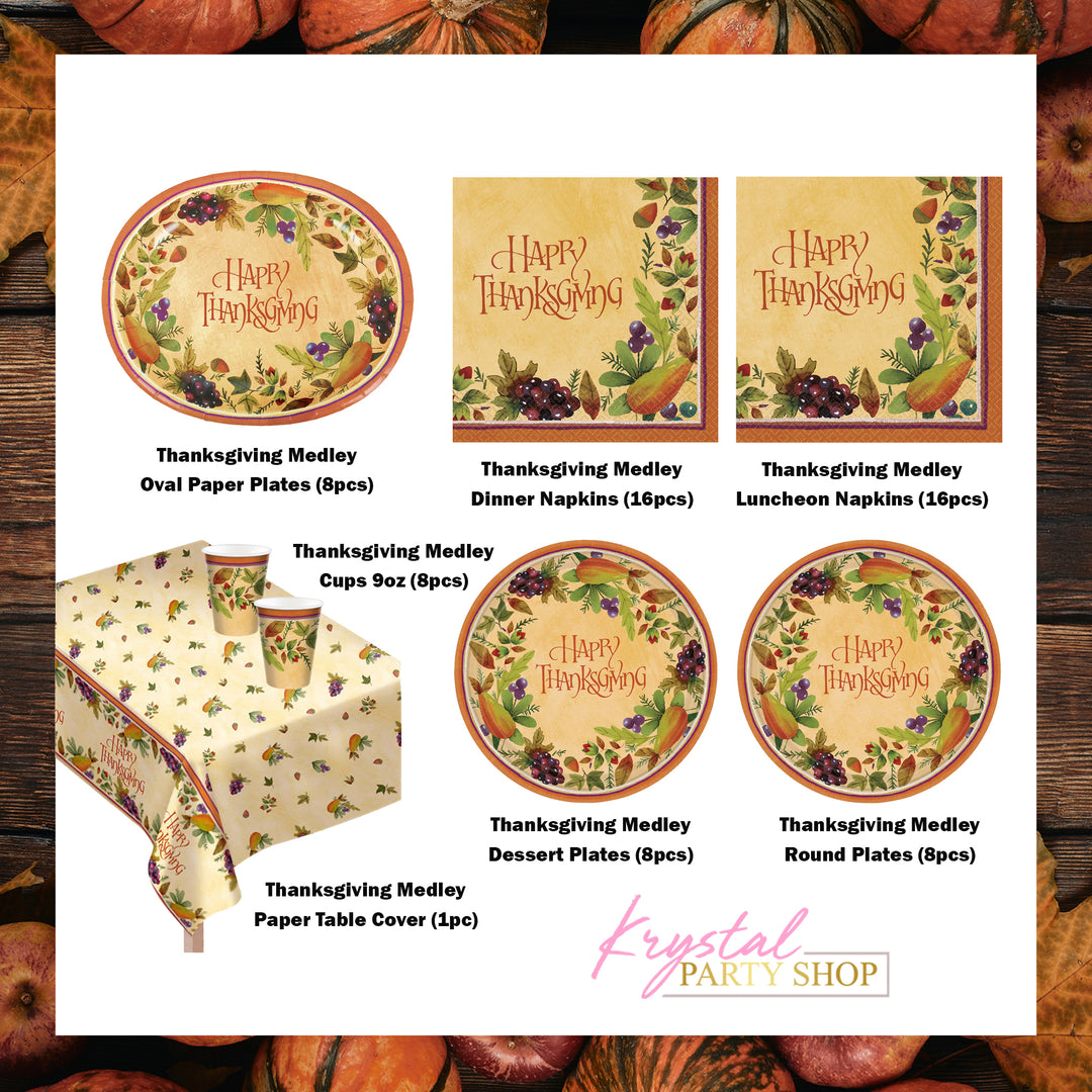 Thanksgiving Medley Tableware