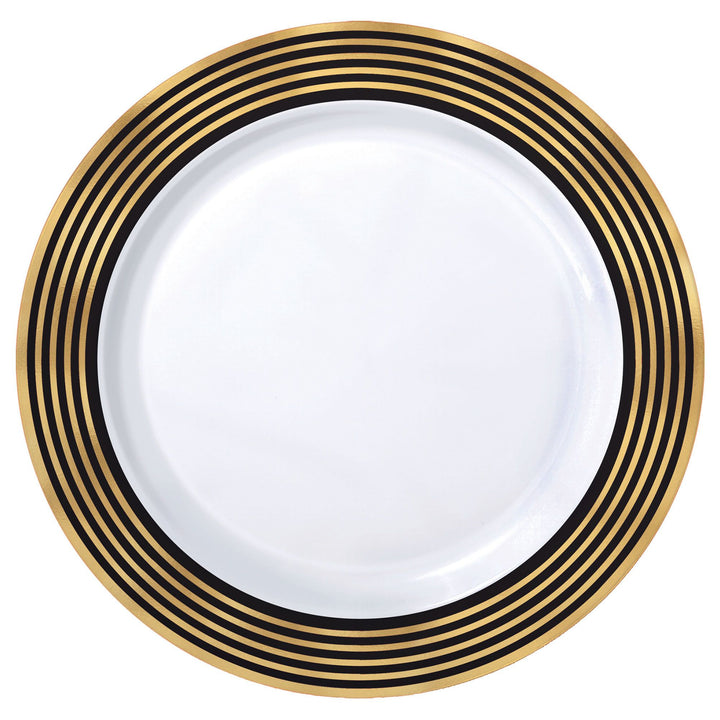 Gold Stripe Hot Stamped