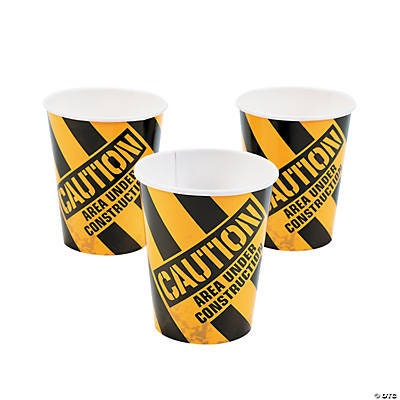 Paper Construction Zone Party Kit