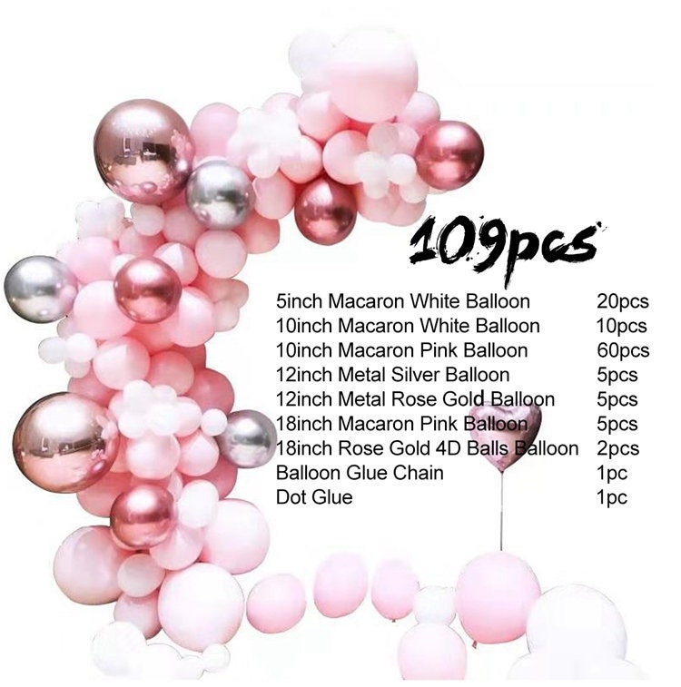 Macaron Balloon Garland Birthday Party Decor